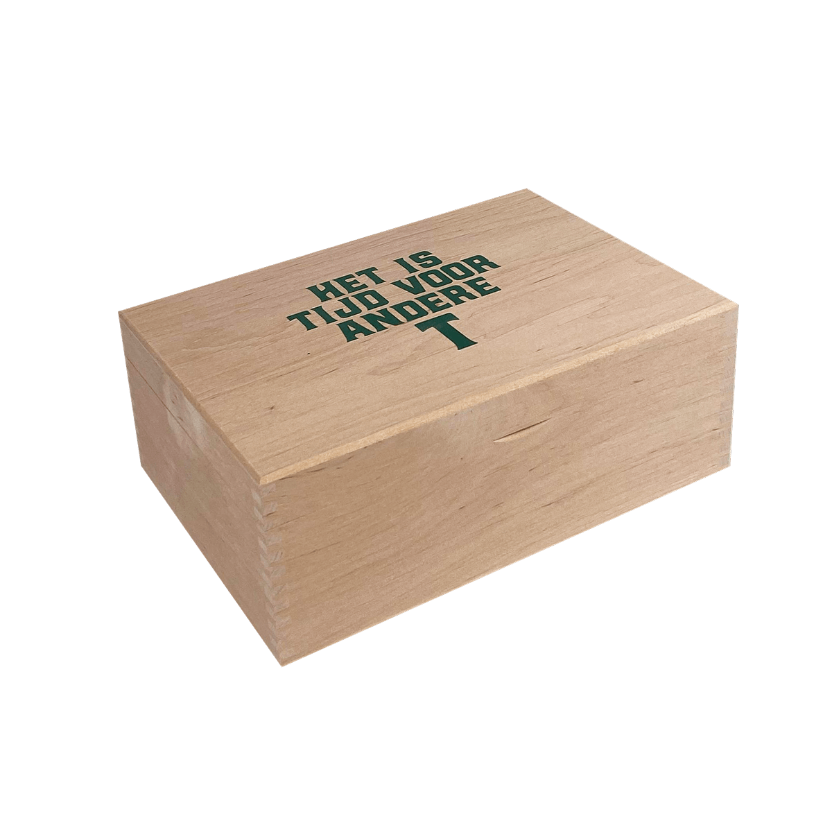 Theedoos 6-vaks naturel